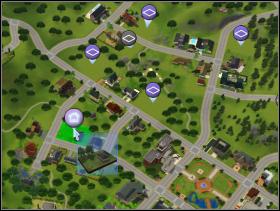 dłoni, a następnie z mapy miasta wybierz dom [006], który chcesz przenieść możesz przenieść także dom ze swoją rodziną (zielona ikonka domu).