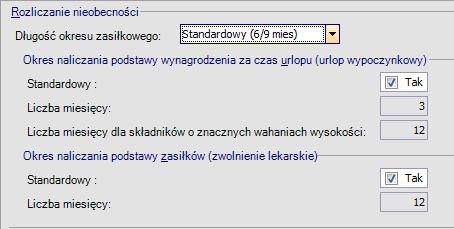 Kalendarz / Podstawy Ustawa o zasiłkach z ubezpieczenia społecznego definiuje standardową długość okresu zasiłkowego (6 miesięcy).