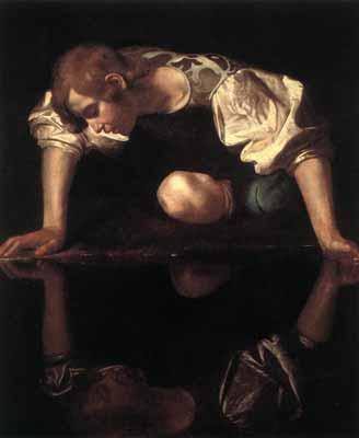 MATERIAŁ IKONOGRAFICZNY Caravaggio, Narcyz