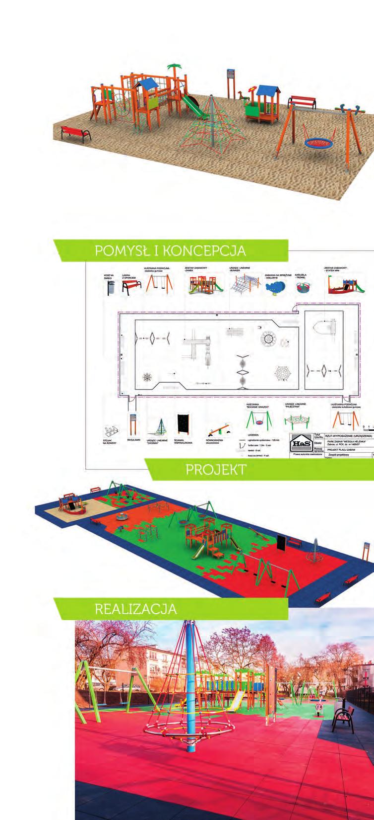 FIGLER PLACE ZABAW Od 1992 roku profesjonalnie zajmujemy się projektowaniem, produkcją oraz montażem urządzeń do zabawy i rekreacji.