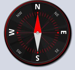Funkcje Kompas 1 2 Skalbrować kompas? Anuluj Potwerdź 0.0 N Strzałka zawsze wskazuje północ geografczną. 4 Sprawdź, czy stopka welofunkcyjna ne jest rozłożona.