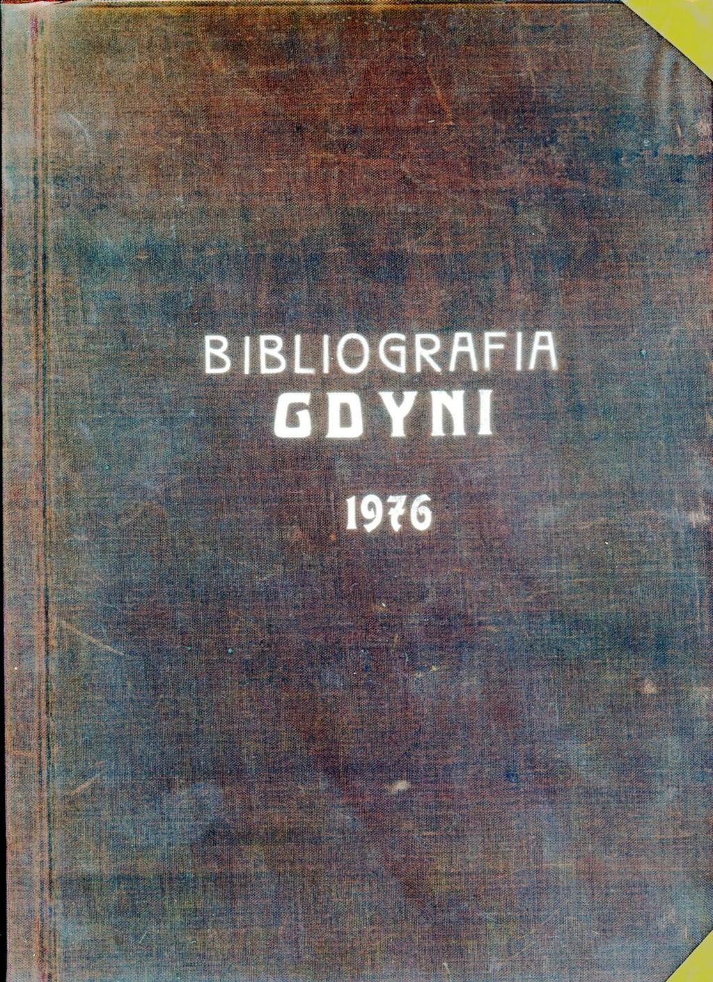 Oprawiony maszynopis Bibliografii