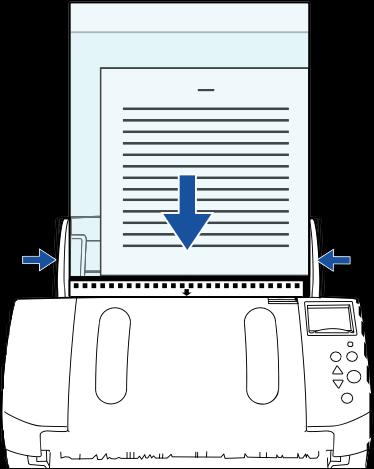 Dokumenty większe niż format A4 Do skanowania dokumentów większych niż format A4/Letter, takich jak A3 czy B4 można wykorzystać arkusz kolportacyjny.
