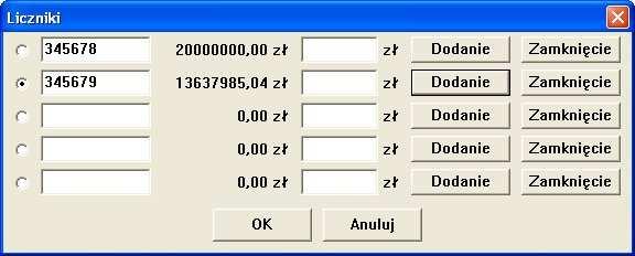Operator wybiera tylko numer licznika, a system automatycznie rozlicza tak samo jak frankownica i