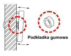 ZWORY ELEKTROMAGNETYCZNE ELEKTROMAGNESY 4 Montaż płyty zwiernej do płaszczyzny drzwi Pomiędzy płytą zwierną a płaszczyzną drzwi należy