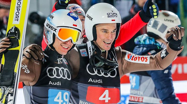 Skoki i biegi narciarskie - Puchar Świata Od listopada do marca Eurosport 1 relacjonuje cały sezon Pucharu Świata w najpopularniejszych w Polsce dyscyplinach zimowych skokach i biegach narciarskich.