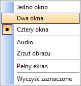 Panel odtwarzacza Odtwórz / Pauza Odtwórz następny plik Sound, click mute Zrzut obrazu Zsynchronizowanie czasu Zatrzymanie odtwarzania nagrania w wybranym oknie Zatrzymanie odtwarzania nagrania we