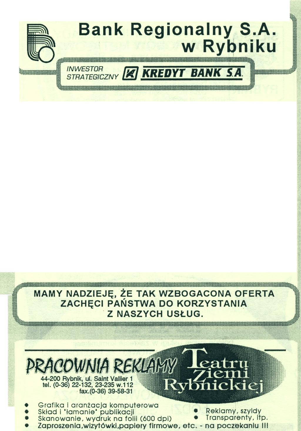 oferty o nowe usługi wyższy poziom obsługi dzięki lepszemu wyposażeniu w sprzęt komputerowy i oprogramowanie wykorzystanie wiedzy i