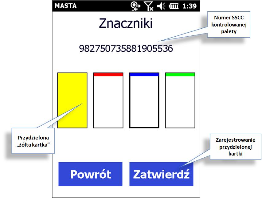 MASTA Kontrola Jakości w systemie MASTA System MASTA wyposażony jest w funkcjonalność pozwalająca na ocenę jakościową każdej pojedynczej palety w każdej fazie jej systemowego monitorowania.