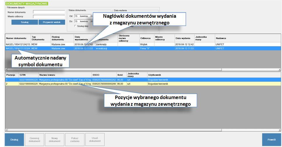 84 działań, stan magazynu dzierżawionego występujący w systemie MASTA jest zbieżny z rzeczywistym stanem magazynu dzierżawionego (np. NAGEL).