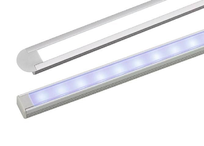 LEDFLEX 810 Elastyczna taśma LED ogólnego oświetlania konturów, oświetlenia modelującego i uzyskiwania efektów kolorystycznych Charakterystyka Długość: 5 m, (z możliwością ucięcia co 3 diody LED)