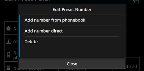 1 Dotknij [ ]. 2 Dotknij [ ]. hhrozpocznie się przekazywanie danych z listy kontaktów. 3 Wybrać miejsce zapisu w pamięci.