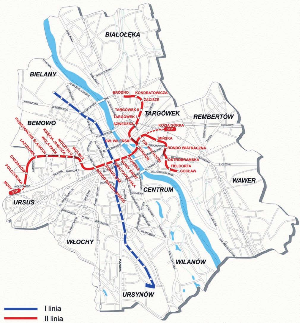 Olszynka Grochowska), zaś długość linii metra wyniesie około 31 km.