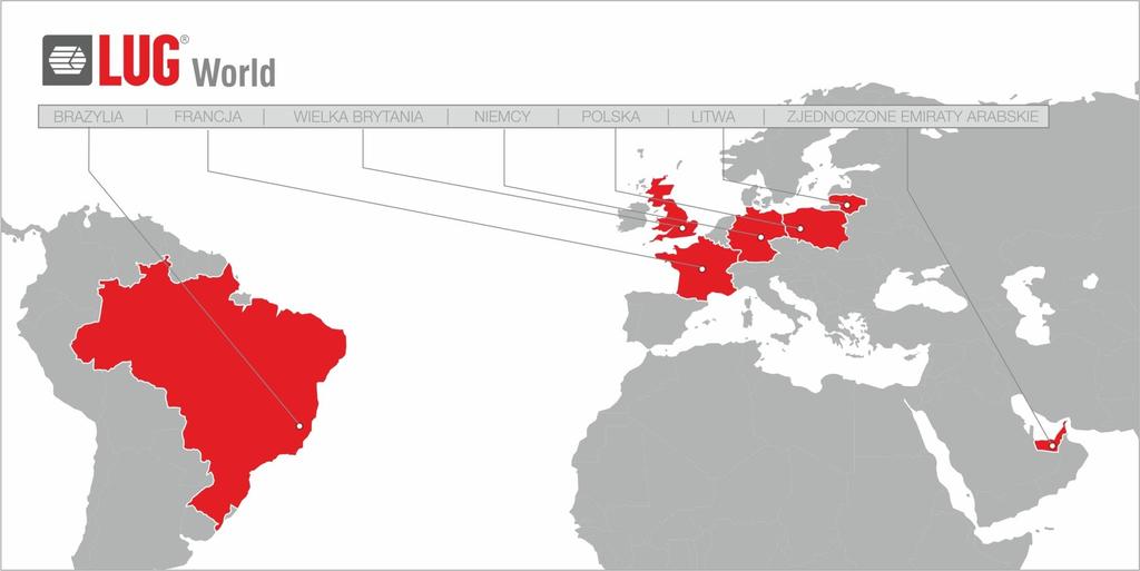 W 2012 roku LUG kontynuował zapowiedzianą w strategii ekspansję zagraniczną.