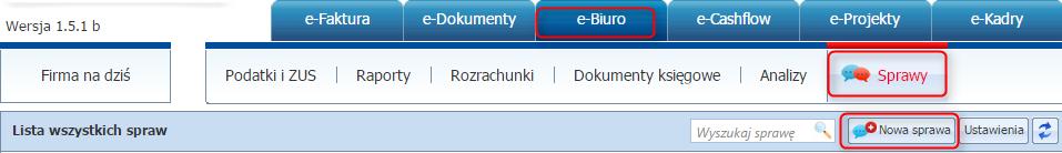 Aby oznaczyć fakturę jako opłaconą kliknij w zieloną fajkę (1). Jeśli wejdziesz w Akcje (2) możesz zaznaczoną fakturę wydrukować, wystawić korektę lub wezwanie do zapłaty (także drogą elektroniczną).