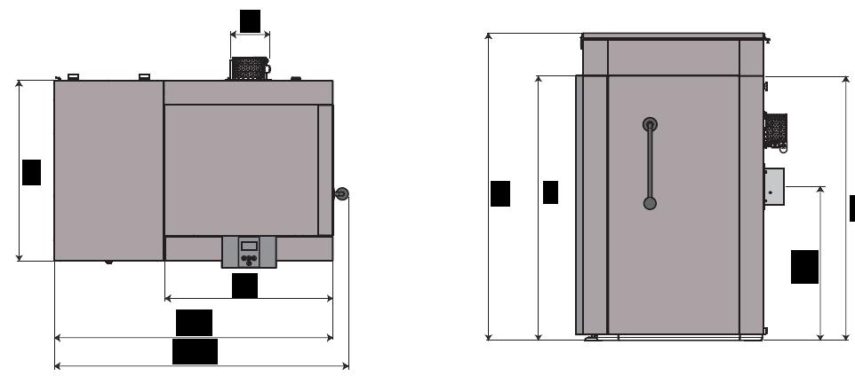 752 mm 1267 mm 1091 mm 695 mm 905 mm Prezentacja produktu EasyPell 20