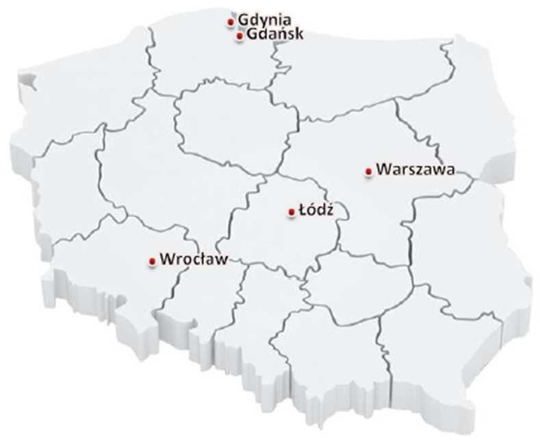 PROJEKTY URUCHOMIONE W2014 R. ORAZ W1Q 2015 R. Brama Sopocka (Etap I) 3.375 m 2 PUM City Park (EtapIV, bud. EA3) 7.