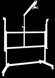 *z ramieniem do projektorów short-throw **z ramieniem do projektorów ultra-short-throw NEC ésprit Universal Uniwersalny stojak mobilny przeznaczony do wszystkich naszych tablicy z uchwytem do