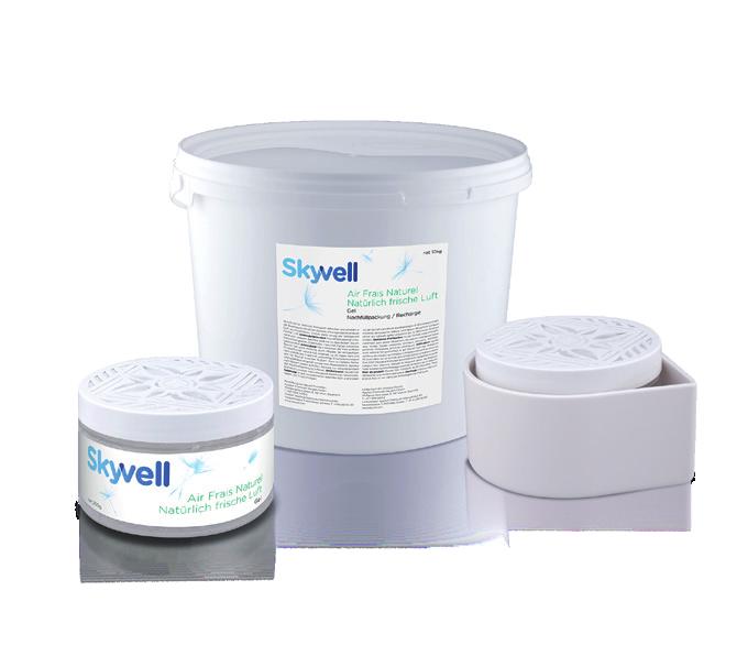 Spray Skyvell Szybka, efektywna i ukierunkowana metoda eliminacji odoru Idealny do: pomieszczeń mieszkalnych, pokoi dla pacjentów, toalet, stacji pielęgniarskich
