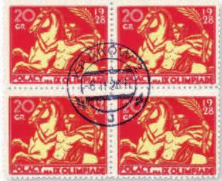 Świadomie, bądź nieświadomie, nadawcy kart pocztowych z lat 1928, 1932 i 1936 popełnili nadużycie na szkodę poczty, zastępując część opłaty pocztowej winietkami o takim samym nominale.