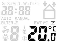 2.3 Obsługa panelu CC Ease Panel CC Ease służy do: odczytywania i ustawiania dnia i godziny, odczytywania i ustawiania wartości temperatury komfortu, odczytywania i ustawiania stopnia wentylacji,