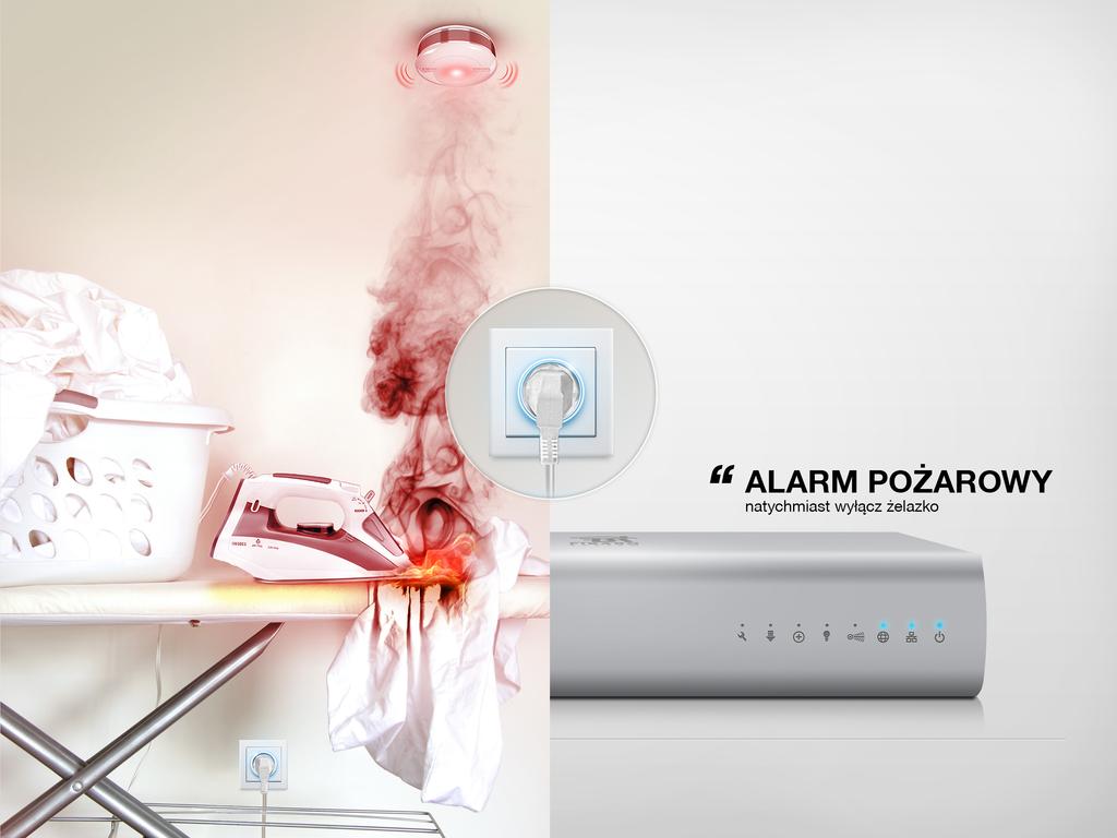 Stra nik domu Bezpieczeñstwo mieszkañców domu FIBARO jest dla nas najwy szym priorytetem.