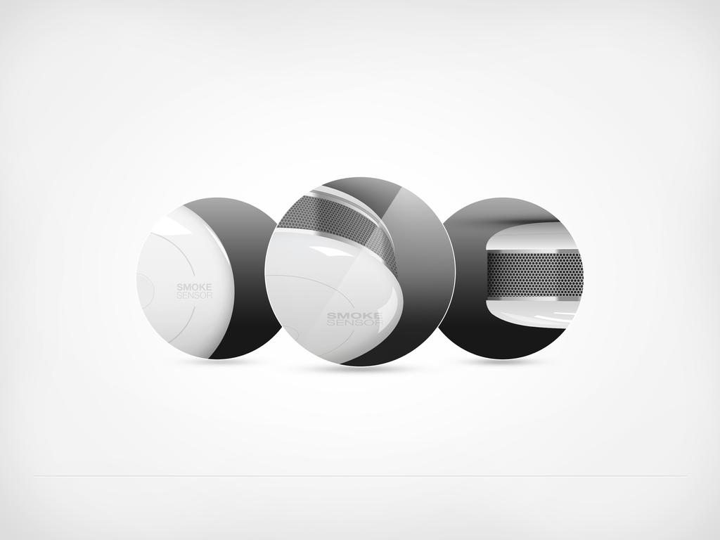 Piękny minimalistyczny design Niemal ka dy dostêpny na rynku czujnik dymu to konstrukcja, której celem jest reagowanie na zaistnia³e zagro enie. Ma³o który producent zwraca uwagê na jego wygl¹d.