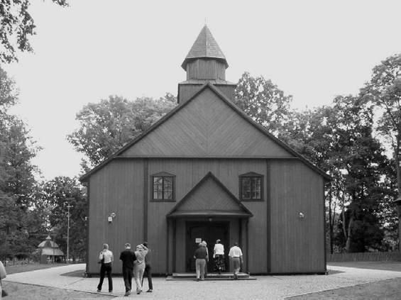 Kościół w Studzienicznej, gdzie 20 maja 1945 r.