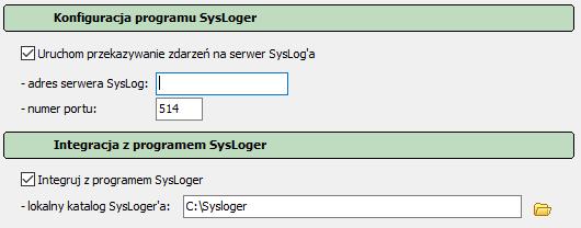 konfiguracja przekazywania