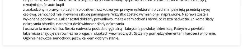 Przód Saint-Gobain 43R-00368 2016 P. przednie drzwi Saint-Gobain 43R-001106 2014 P. tylnie drzwi Saint-Gobain 43R-001105 2014 P.