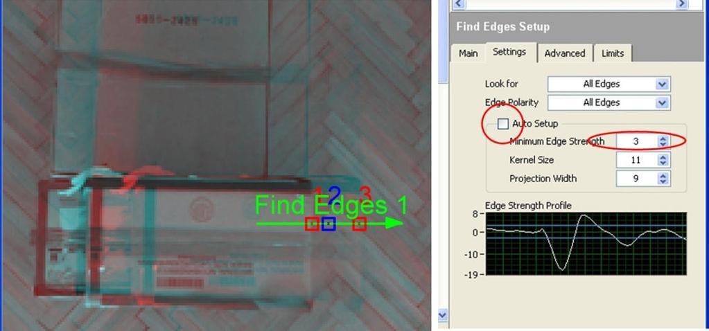 należy wybrać narzędzie dedykowane dla celów związanych z koniecznością odnajdywania krawędzi na obrazie: Find Edges.