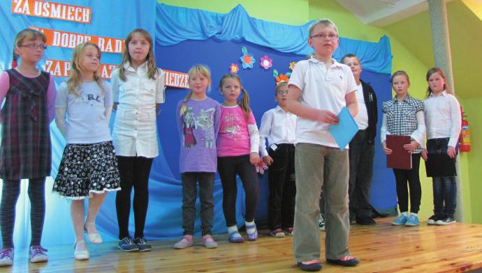 Pomocą logopedyczną, pod kierunkiem logopedy Marzeny Jakubowskiej, objęte zostały dzieci ze złożonymi wadami wymowy.