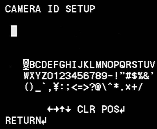 Możliwe jest ustawienie nazwy kamery zarówno przy wykorzystaniu wielkich liter, cyfr od 0 do 9 jak i znaków specjalnych.
