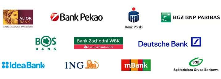 11 banków kredytujących Gwarancje BGK dostępne w ramach inicjatywy COSME udzielane są trybie portfelowym czyli za pośrednictwem sprawdzonego i