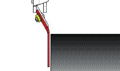 ¾ W takcie pracy na polu tarcze boczne muszą być zawsze w pozycji roboczej. ¾ Tarcze boczne muszą przylegać naprężone do maszyny. ¾ W przypadku zużycia wymienić tarcze boczne.