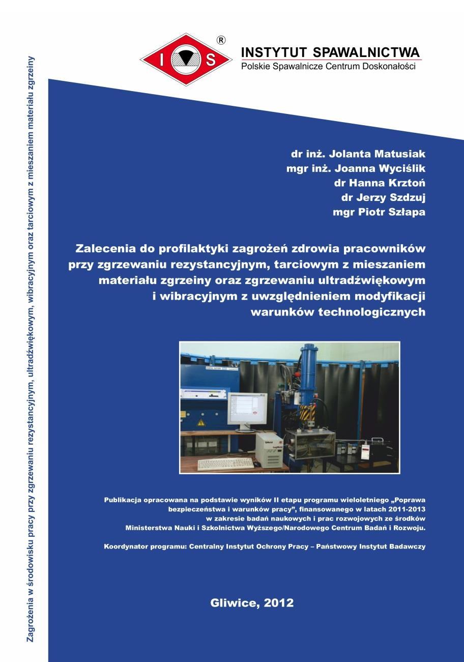 Zalecenia do profilaktyki zagrożeń chemicznych i pyłowych przy