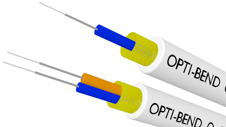 04 Kable FTTH serii OPTI-BEND Włókno G.657A2! mniejszy promieo gięcia od kabli z włóknami G.