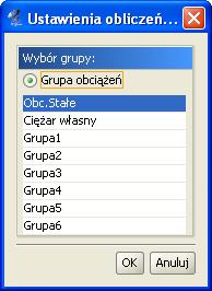 W tym przypadku, wyniki obliczeń statycznych od zestawu sił, będącego sumą grup (jak w kombinacji) są zupełnie inne niż suma wyników sił wewnętrznych od grup, wchodzących w skład tego samego zestawu.