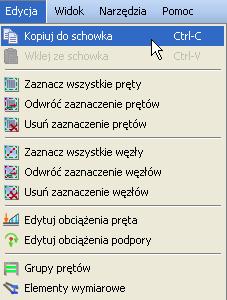 Podstawy kopiowania z ciągnięciem i skalowaniem, będzie układ prętów przypominający ostrosłup.