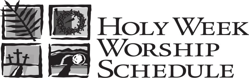 m. FRIDAY - MARCH 25 Friday of the Passion of the Lord Good Friday 9:00 a.m. Morning Prayer 3:00 p.m. Solemn Celebration of the Lord s Passion and Death (English) 6:00 p.m. Solemn Celebration of the Lord s Passion and Death (Polish) SATURDAY MARCH 26 Holy Saturday 9:00 a.