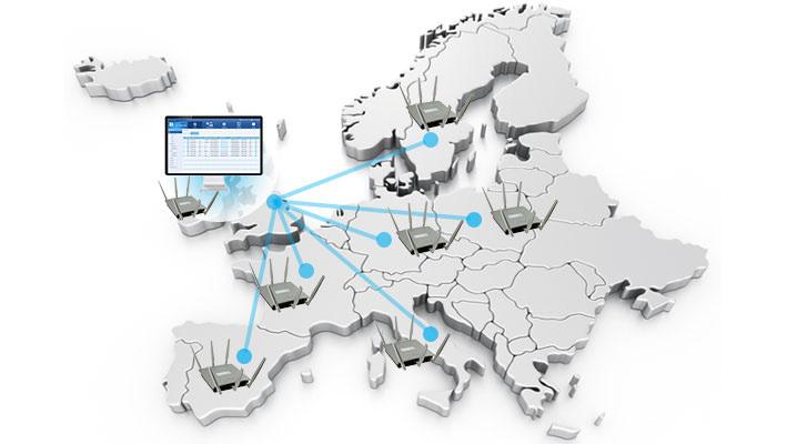 za pomocą kodu Wi-Fi Obsługa kontroli dostępu użytkownika Automatyczne zarządzanie częstotliwością radiową (RF)