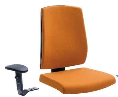 5 RODZAJÓW PODŁOKIETNIKÓW: 5 TYPES OF ARMRESTS: Oparcie z tworzywa (czarne) P49PU/PP