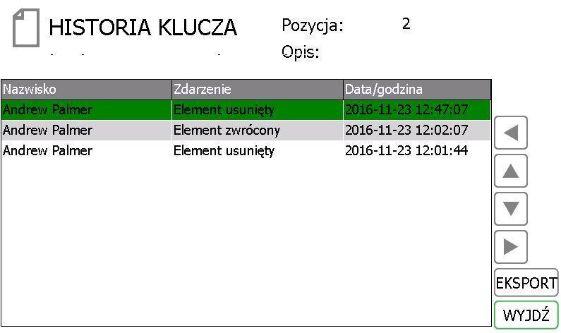 Przycisk Dzisiaj ustawi datę wyszukiwania od godziny 00:00 dnia dzisiejszego do momentu wygenerowania raportu. Przycisk Ostatnie 7 wybierze ostatnie 7 dni, jako zakres wyszukiwania.