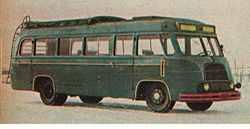 9. W 1950 roku w Sanoku zmontowano 71 autobusów na podwoziach: a.