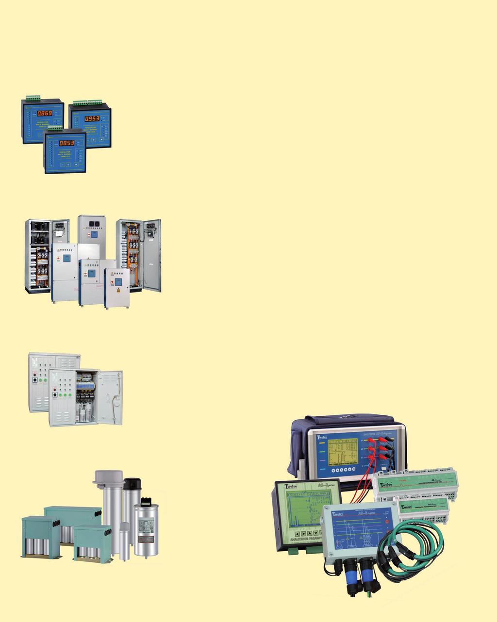 POZOSTAŁA OFERTA TWELVE ELECTRIC 2012 KOMPENSACJA MOCY BIERNEJ JAKOŚĆ ENERGII ELEKTRYCZNEJ AS 3plus analizator parametrów sieci z dużym wyświetlaczem graficznym LCD MRM 12 regulatory mocy biernej AS