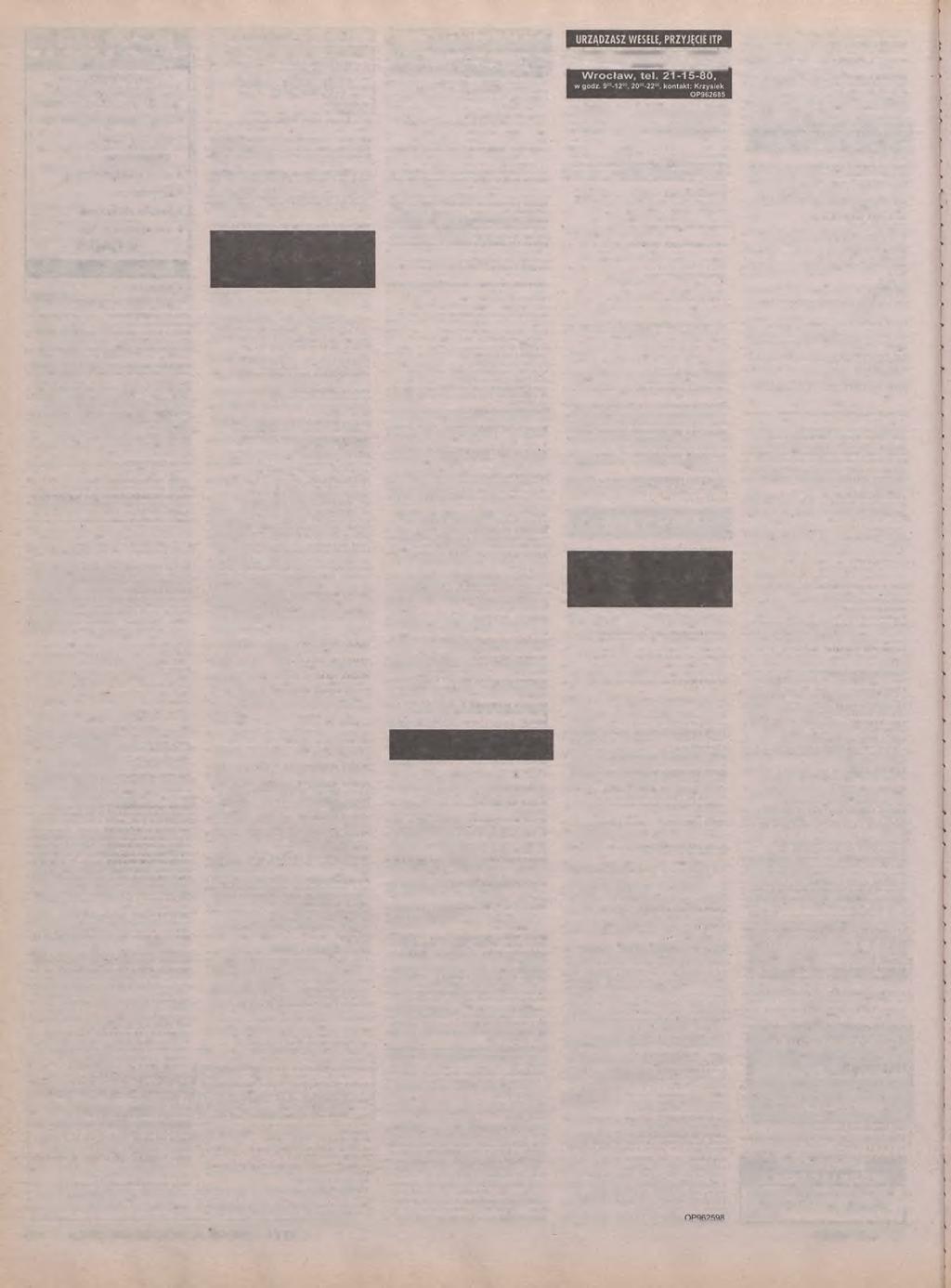 WANNA, narożna, nowa - 350 7i. Lubin. teł. 42-35-26 WANNA ŁAZIENKOWA, niebieska, dł. 170 cm. nowa. - 1.8 min. Wrocław, tel. 25-58-51 WANNA ŁAZIENKOWA. w dobrym stanie 170 cm. - 1.0 min. Wrocław, tel. 071/55-98-53 WANNA ŻELIWNA.