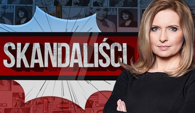 Skandaliści Gośćmi Skandalistów są osoby poruszające wyobraźnię tłumów: politycy, artyści, ludzie mediów, publicyści. Formuła programu jest trójdzielna.