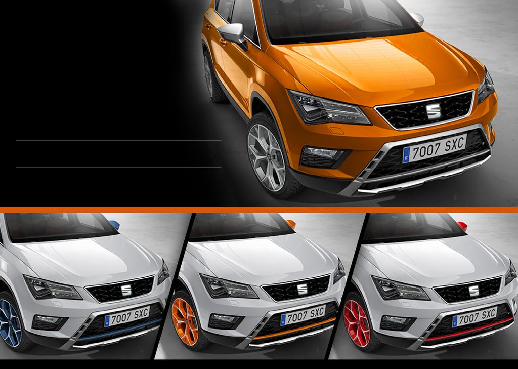 Wybierz swój kolor SEAT Sport Line!