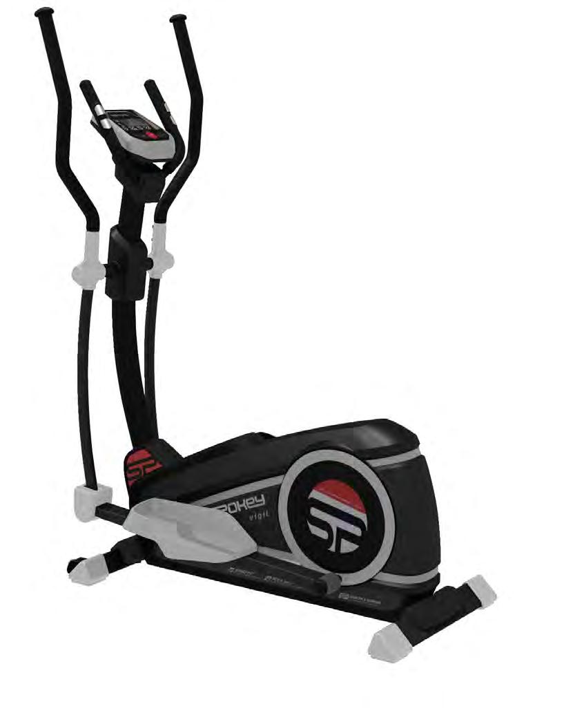 #ellipticals #trenażery /nowość Vigil 920874 CROSSTRAINER WITH MODERN DESIGN TRENAŻER O NOWOCZESNYM WYGLĄDZIE opór: magnetyczny