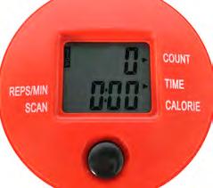 functions: time, calories, scan, total number of repetitions, number of repetitions per minute wymiary /